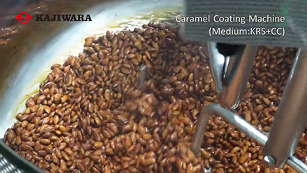 Caramel Coating Machine KRS+CC Caramelized almond