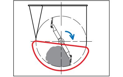 Jacket structure aligned to a dynamic plane